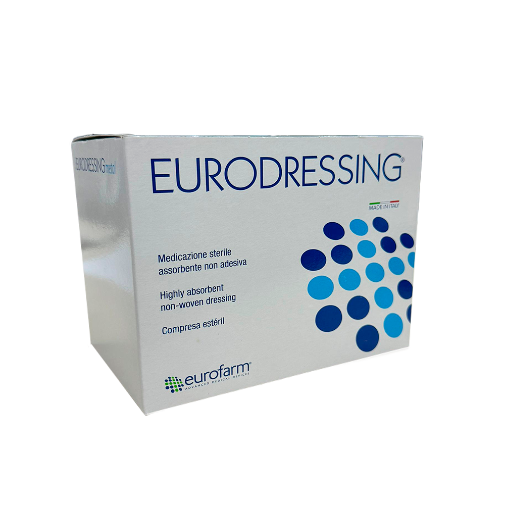 EURODRESSING 10CM X 10CM- GASA ESTERIL- (CAJA X 50UNDS).
